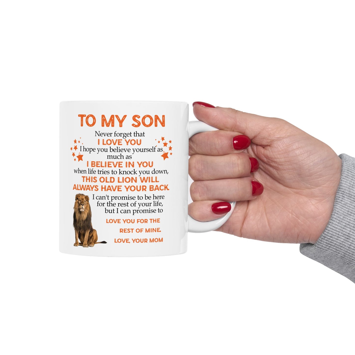 To My Son | Ceramic Mug, (11oz)