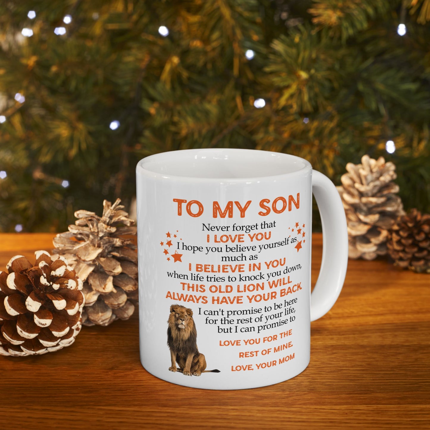 To My Son | Ceramic Mug, (11oz)