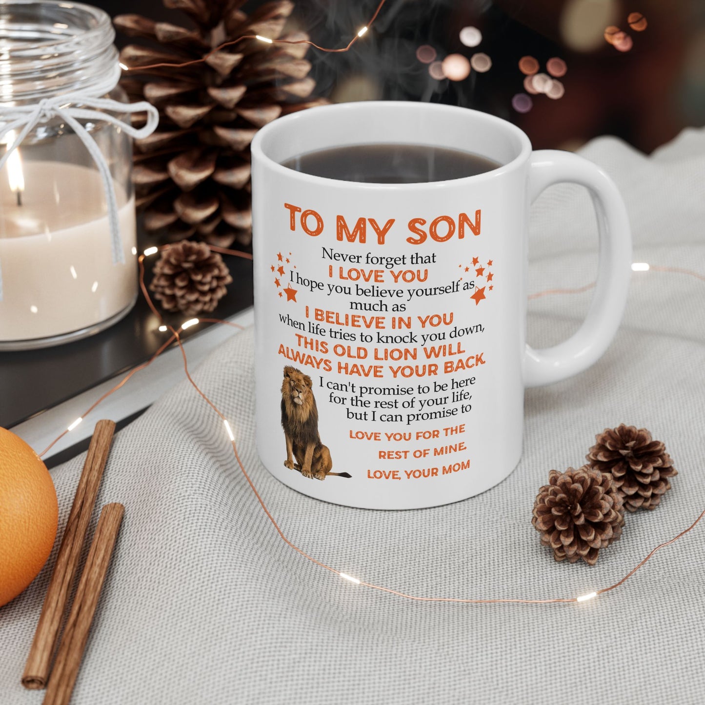 To My Son | Ceramic Mug, (11oz)